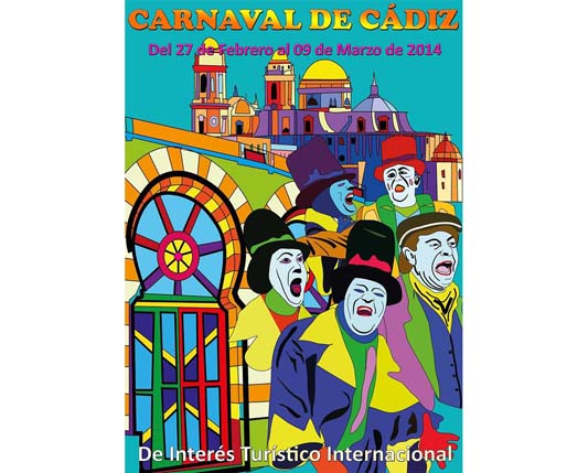 Carnaval Cadiz 2014 Poster