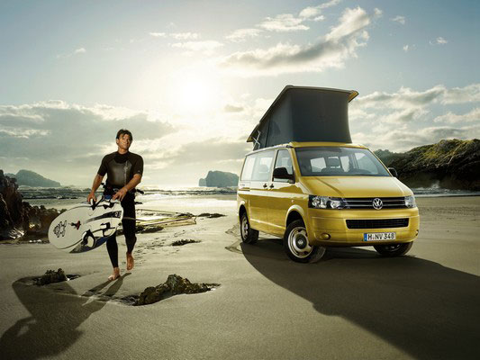 The new Vw T5 California in Caracolvan